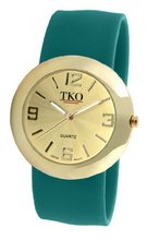 TKO ORLOGI TK614-GTL Gold Slap Metal Teal