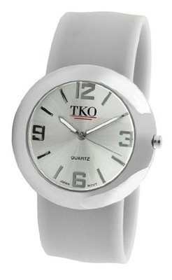 TKO ORLOGI TK614-SWT Silver Slap Metal White