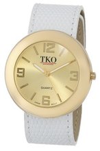 TKO ORLOGI TK616-GWT Leather Gold White Slap
