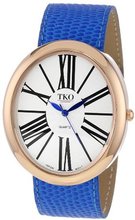 TKO ORLOGI TK617-RBL Rose Gold Blue Leather Slap