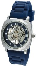 TKO ORLOGI TK627BL Blue Rubber Mechanical Skeleton