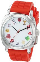 TKO ORLOGI TK635RD TKO-ji Analog Display Quartz Red