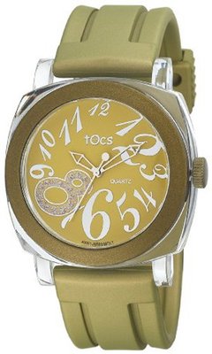 Tocs 40128 Analog Round Gold