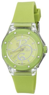 Tocs 40664 Analog Round 12-6 Petite Apple Green