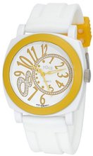 Tocs 40812 Analog Cruise Round White with Golden Pond Yellow