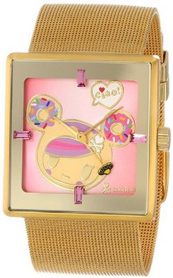 uTokidoki tokidoki TDW303SGOLD Donutella Gold Stainless Steel Mesh 