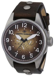 Tom Tailor Quartz 5405904 with Leather Strap