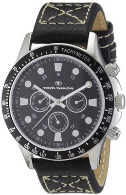 Tom Tailor Quartz 5407401 with Leather Strap