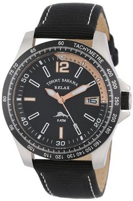 Tommy Bahama RELAX RLX1155 Bahama Landing Black Dial