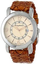 Tommy Bahama Swiss TB1145 Island Heritage Charleston Leather Strap