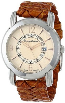 Tommy Bahama Swiss TB1145 Island Heritage Charleston Leather Strap