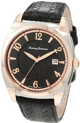 Tommy Bahama Swiss TB1195 Cubanito Swiss Analog Rose Gold Bezel/Case