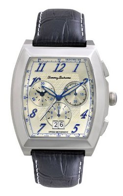 Tommy Bahama Swiss TB1241 Islander Barrel Chronograph Blue Accents Strap