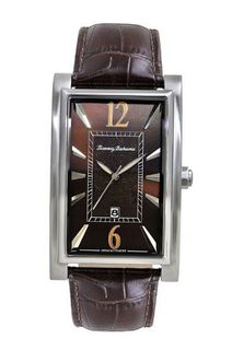 Tommy Bahama Swiss TB1249 Havana Tall Brown Dial Tank Strap