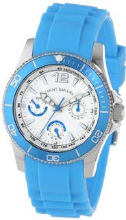 Tommy Bahama Swiss TB2147 Riviera Swarovski Crystal Bezel Blue Dial Multi-Function and Strap