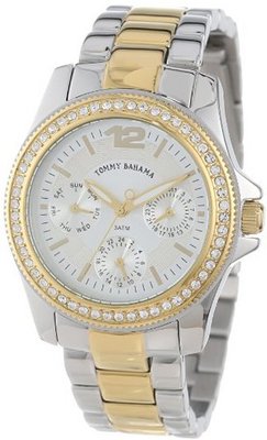 Tommy Bahama Swiss TB4047 Riviera Silver Multi-Function Bracelet