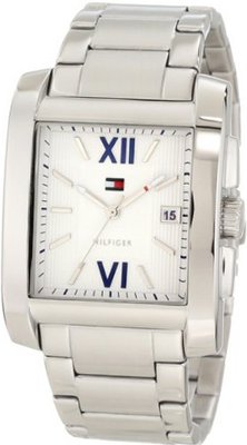 Tommy Hilfiger 1710319 Classic Tank Roman Numeral Enamel Dial