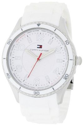 Tommy Hilfiger 1781058 Sport White Silicon with White Bezel and White Textured Dial
