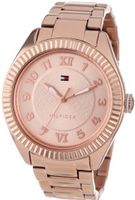Tommy Hilfiger 1781344 Casual Sport Rose-Gold Coin Edge Bezel