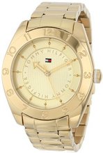 Tommy Hilfiger 1781357 Cool Sport Gold-Plated Numbered Bezel