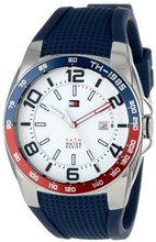 Tommy Hilfiger 1790885 Sport Stainless Steel Bezel Blue Silicon Strap