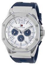 Tommy Hilfiger 1790914 Cool Sport Multi-Eye Navy Silicone Strap