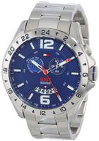 Tommy Hilfiger 1790975 Cool Sport GMT Movement Stainless Steel Bracelet