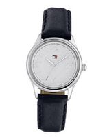 Tommy Hilfiger White Dial Blue Leather 1780995