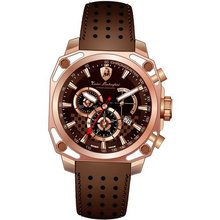 Rose Gold Tonino Lamborghini 4 Screws Chronograph 4860