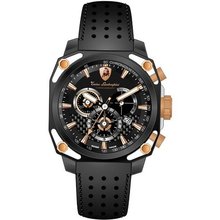 Tonino Lamborghini 4 Screws Black Chronograph 4850