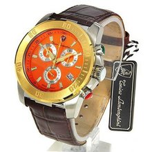 uTonino Lamborghini TONINO LAMBORGHINI! Swiss Movement Gentleman's Chronograph 