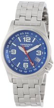 Torgoen Swiss T05602 Zulu Time Stainless Steel