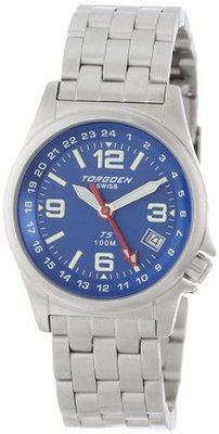 Torgoen Swiss T05602 Zulu Time Stainless Steel