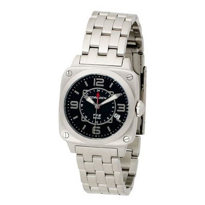 Torgoen Swiss T15604 Zulu Quartz Stainless Steel Bracelet