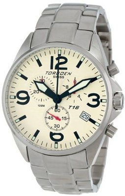 Torgoen Swiss T16202 Aviation Chronograph Stainless Steel
