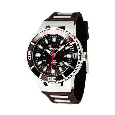 Torgoen Swiss T23302 T23 Brown 20 ATM GMT Dive