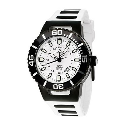 Torgoen Swiss T23304 T23 White 20 ATM GMT Dive