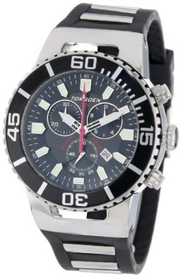 Torgoen Swiss T24301 T24 Black 20 ATM Chronograph Dive