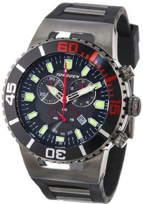 Torgoen Swiss T24306 T24 Gunmetal 20 ATM Chronograph Dive