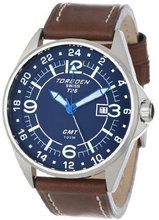 Torgoen Swiss T25103 T25 GMT Stainless-Steel Date Aviation Sport