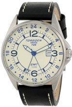 Torgoen Swiss T25104 T25 GMT Stainless-Steel Date Aviation