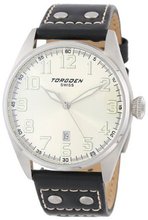 Torgoen Swiss T28102 T28 3-Hand Stainless-Steel Aviation