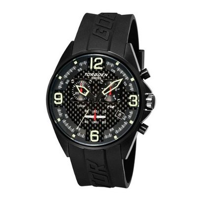 Torgoen Aviator Analog Quartz Chronograph T18302 With Polyurethane Strap