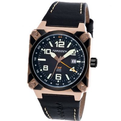 Torgoen Aviator Analogue Quartz T26105 With Leather Strap