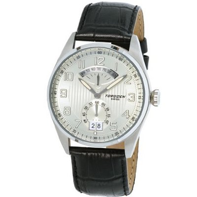 Torgoen Aviator Quartz Analogue T29101 With Leather Strap
