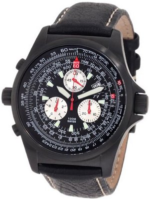 Torgoen Swiss T01106 T01 Series Classic Black Aviation