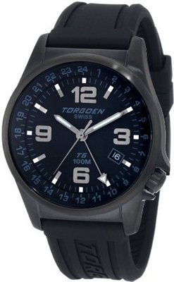 Torgoen Swiss T05301 T05 Series Classic Black Aviation