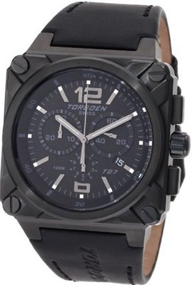 Torgoen Swiss T27106 T27 Series Classic Black Aviation