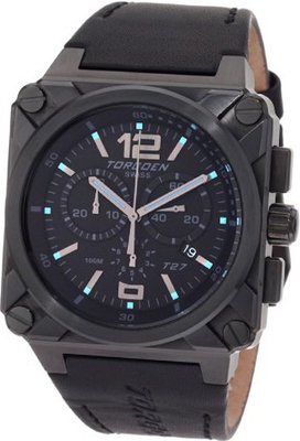 Torgoen Swiss T27108 T27 Series Classic Black Aviation