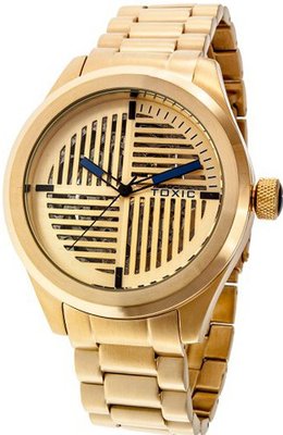 Toxic Edge TX70380-A with Gold Stainless Steel Band